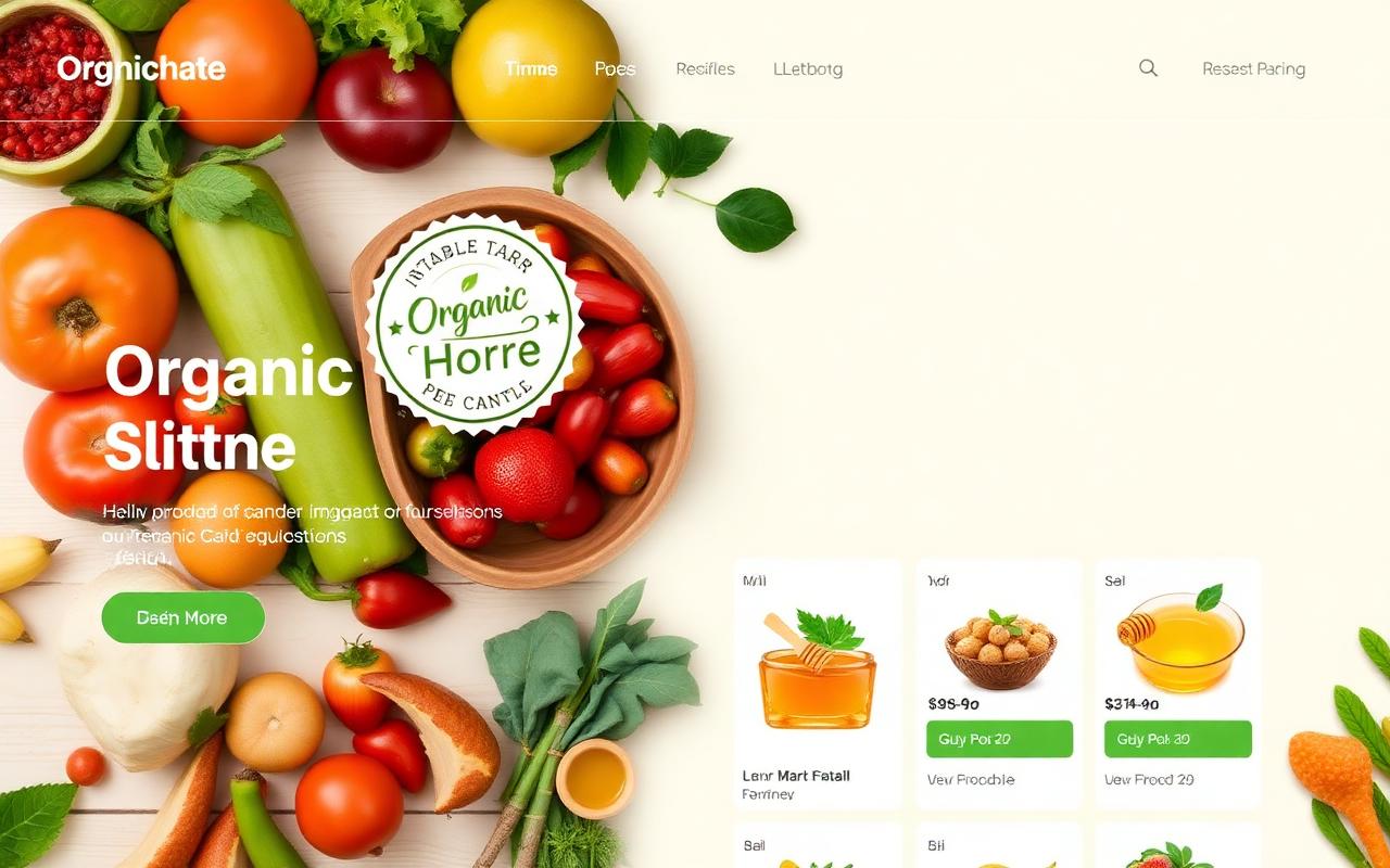Organic Store — Natural Foods