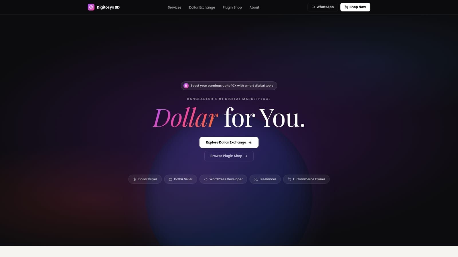 Digitosys BD — Digital Marketplace